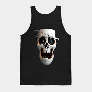 Skeleton face Tank Top